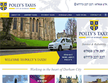 Tablet Screenshot of pollystaxis.co.uk